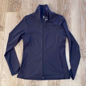 Under Armour Women’s Fitted All Season Gear Gray Jacket Medium